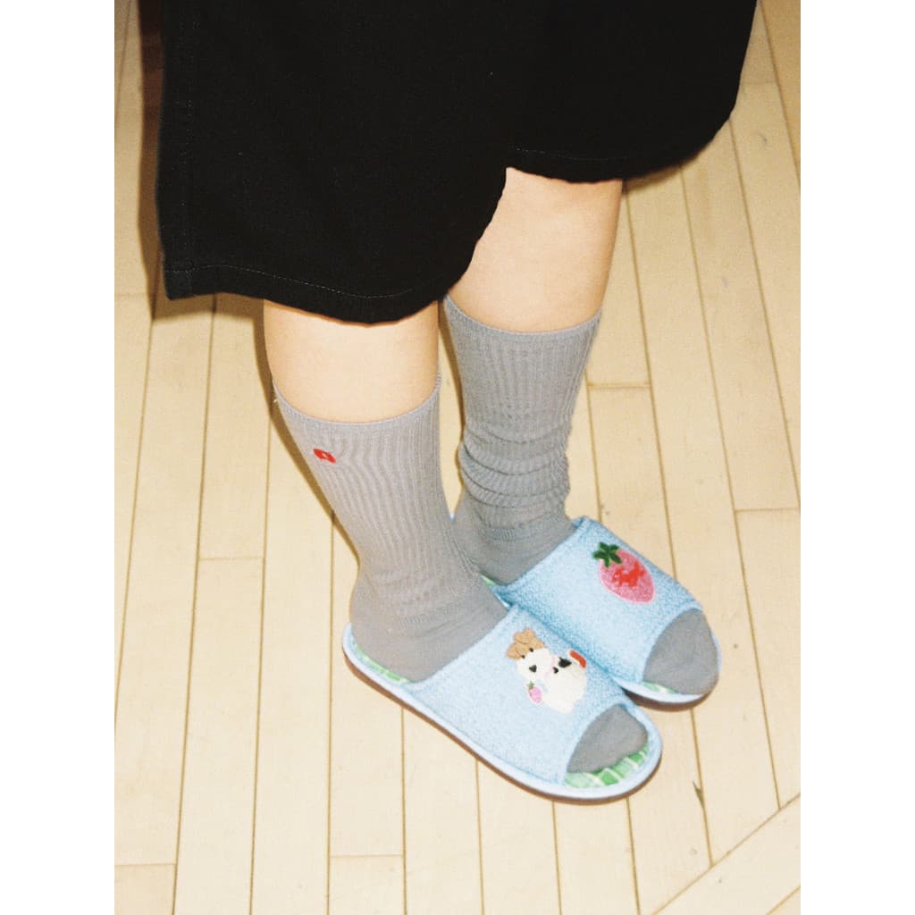 Tagi. Soft Home Slippers Home Indoor Breathable Comfortable รองเท้าแตะใส่ในบ้านแบบนุ่ม รูปที่ 5