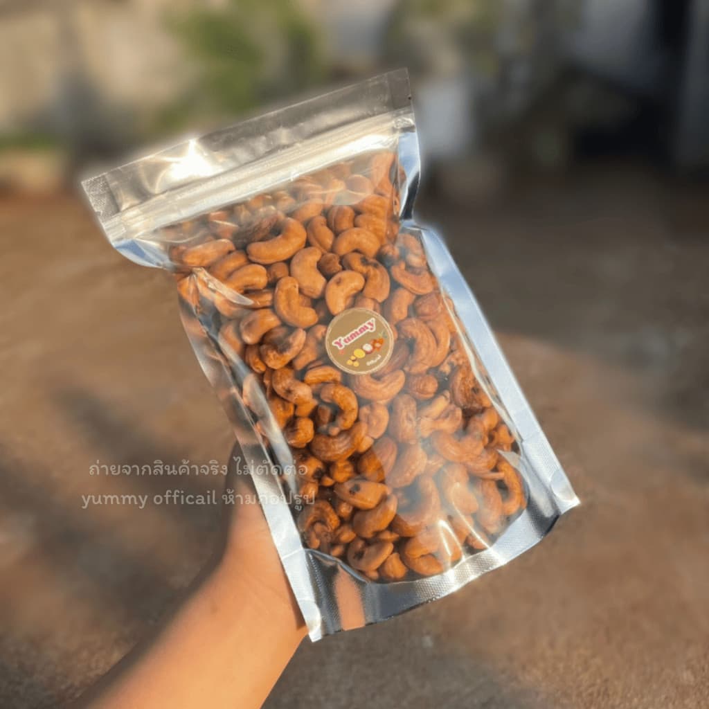 Mungkung 1แถม1 มะม่วงหิมพานต์ อบใหม่ หอม กรอบ อร่อย เม็ดมะม่วง เม็ดหัวครก เม็ดยาร่วง พน้อมทาน ถั่วและธัญพืช รูปที่ 8