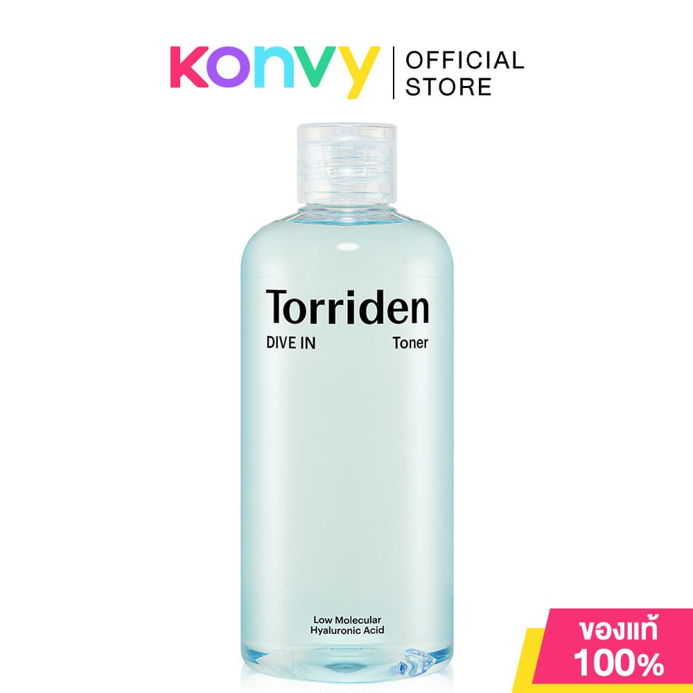 Torriden Dive In Hyaluronic Acid Toner 300ml โทนเนอร์ไฮโปอัลเลอร์เจนิก. รูปที่ 1
