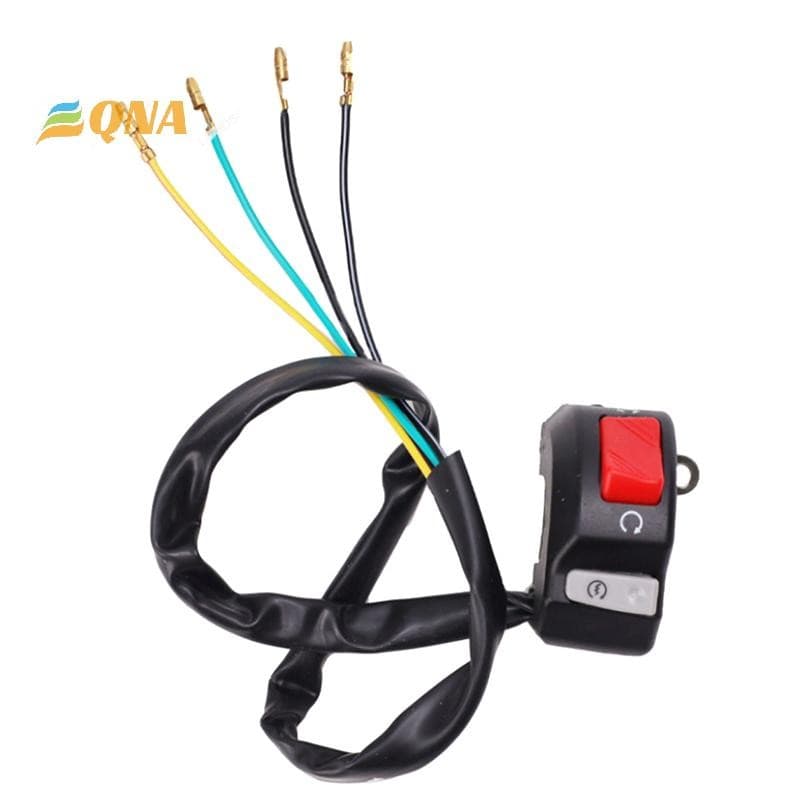 รถจักรยานยนต์ Universal 7/8 นิ้วแฮนด์หมอก Hedlight Horn เริ่มต้นฆ่าปุ่มปิด 12V สําหรับสกู๊ตเตอร์ ATV Snowmobile ใหม่ รูปที่ 6