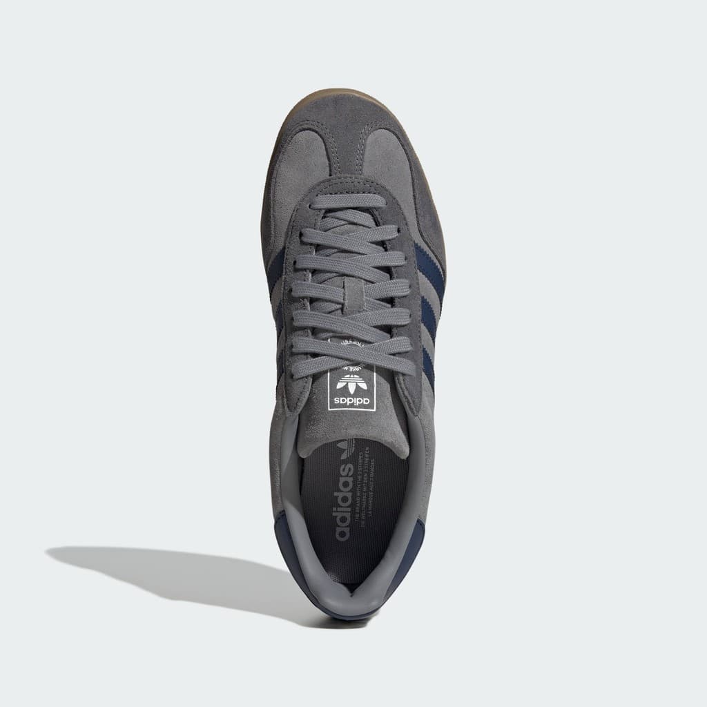 adidas ไลฟ์สไตล์ รองเท้า Gazelle Indoor ผู้ชาย สีเทา JQ8397 รูปที่ 3