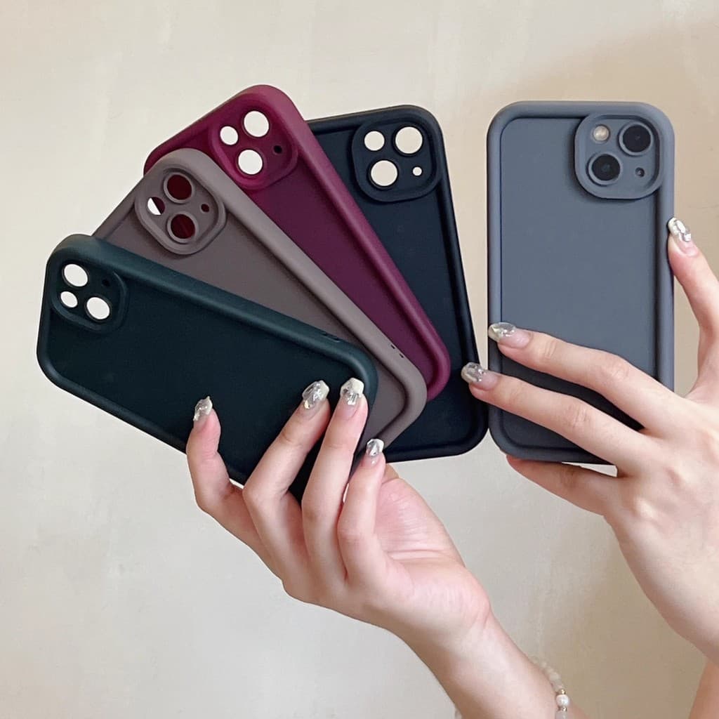 สีลูกกวาดซิลิโคนนุ่ม For Samsung Galaxy A15 A24 A14 A50 A04s A11 A05 A04 A05s A13 A03s A32 A03 A53 A34 A54 A12 A04E เคส รูปที่ 6