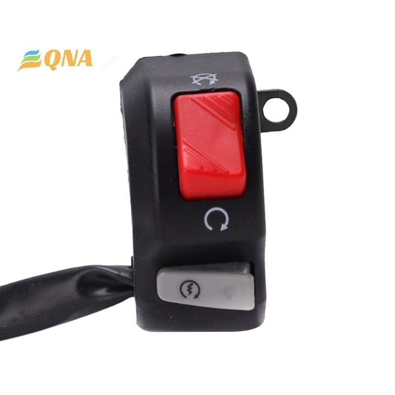 รถจักรยานยนต์ Universal 7/8 นิ้วแฮนด์หมอก Hedlight Horn เริ่มต้นฆ่าปุ่มปิด 12V สําหรับสกู๊ตเตอร์ ATV Snowmobile ใหม่ รูปที่ 5