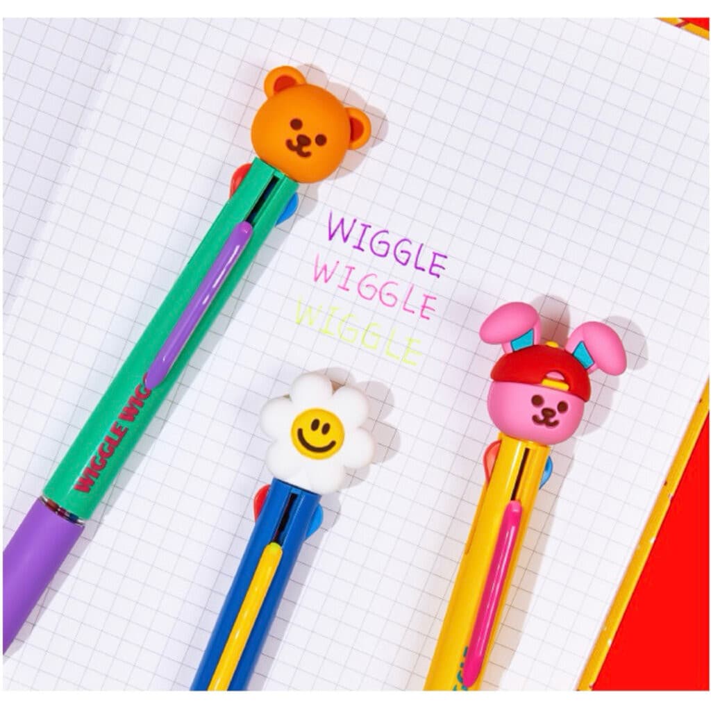 Wiggle Figure Multi 4color Ball Pen / ปากกาลูกลื่น วิกเกิ้ล ไส้ 4สี รูปที่ 7