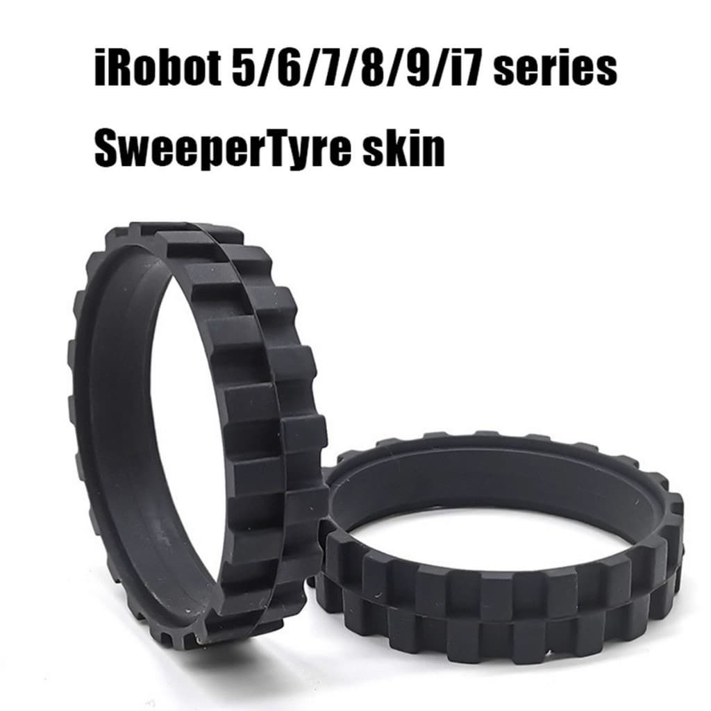 4ชิ้น แหวนยางหนัง แบบเปลี่ยน สําหรับหุ่นยนต์ดูดฝุ่นiRobot5/6/7/8/9 I7 E3 E5 อุปกรณ์เสริม รูปที่ 9