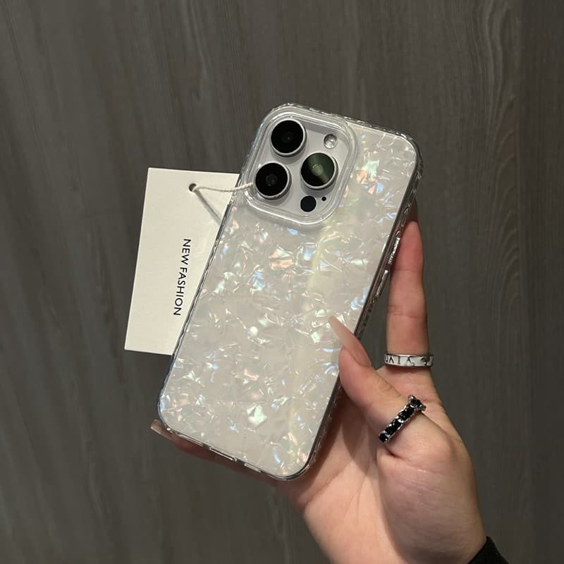 เคสไอโฟน13 For IPHONE 11 12 14 15 16 Pro max 14 15 Plus XR XSMAX 7PLUS เคสโทรศัพท์โฮโลแกรมสะท้อนแสงเลเซอร์ระดับพรีเมี่ยม รูปที่ 2