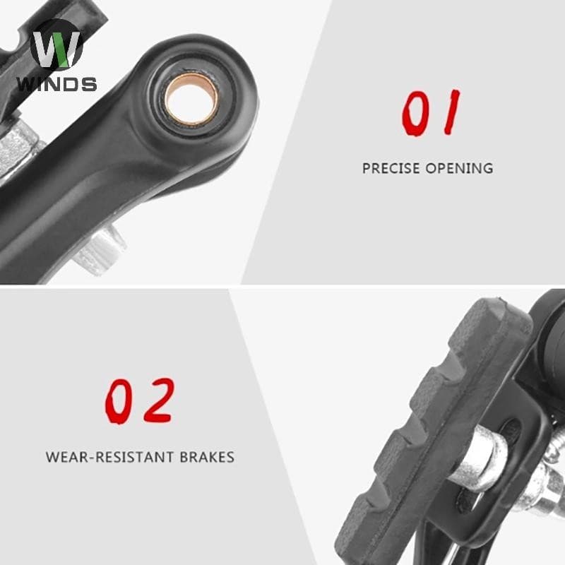 ODS จักรยานเสือภูเขา V-Brake อลูมิเนียมอัลลอยด์ อุปกรณ์เสริม อุปกรณ์ปั่นจักรยาน รูปที่ 5