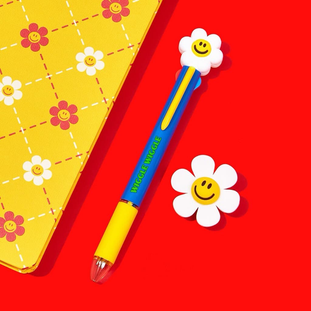 Wiggle Figure Multi 4color Ball Pen / ปากกาลูกลื่น วิกเกิ้ล ไส้ 4สี รูปที่ 4
