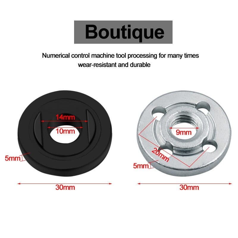 100 type electric tool accessories Angle grinder Clamping plate grinder Saw blade Clamping plate cutter Clamping plate รูปที่ 2
