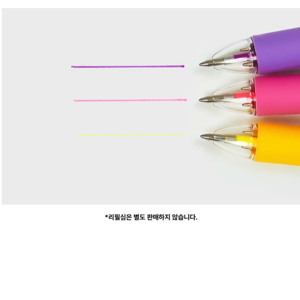 Wiggle Figure Multi 4color Ball Pen / ปากกาลูกลื่น วิกเกิ้ล ไส้ 4สี รูปที่ 6