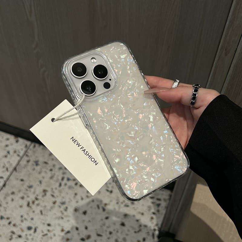 เคสไอโฟน13 For IPHONE 11 12 14 15 16 Pro max 14 15 Plus XR XSMAX 7PLUS เคสโทรศัพท์โฮโลแกรมสะท้อนแสงเลเซอร์ระดับพรีเมี่ยม รูปที่ 5