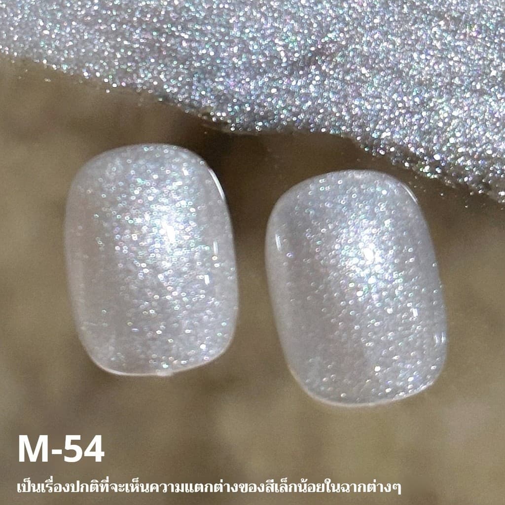 MORDDA ยาทาเล็บเจลกลิตเตอร์สีเงินยอดนิยมใหม่ เงางามเป็นพิเศษ เหมาะสำหรับร้านทำเล็บและงาน DIY รูปที่ 3