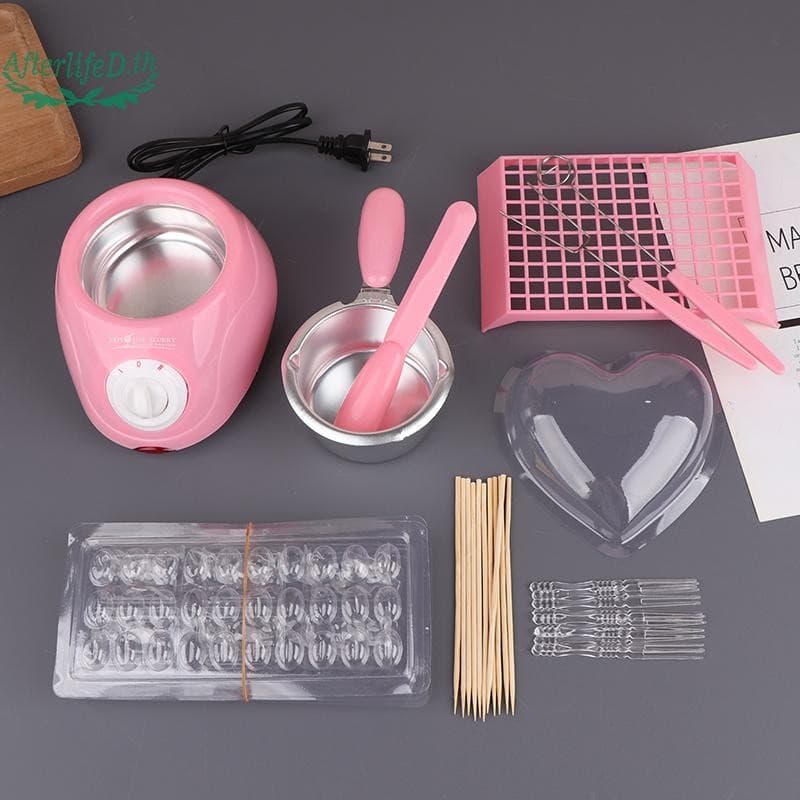 AF เครื่องทําฟองดูช็อคโกแลต เตาหลอมช็อคโกแลต DIY ช็อกโกแลต เครื่องกลไฟฟ้า หม้อทําความร้อน เครื่องมืออบ A รูปที่ 9