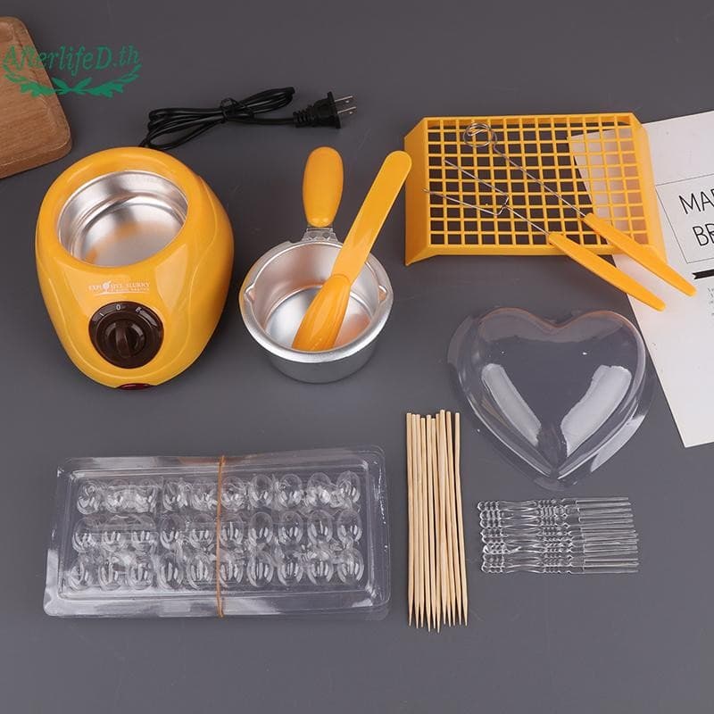AF เครื่องทําฟองดูช็อคโกแลต เตาหลอมช็อคโกแลต DIY ช็อกโกแลต เครื่องกลไฟฟ้า หม้อทําความร้อน เครื่องมืออบ A รูปที่ 8