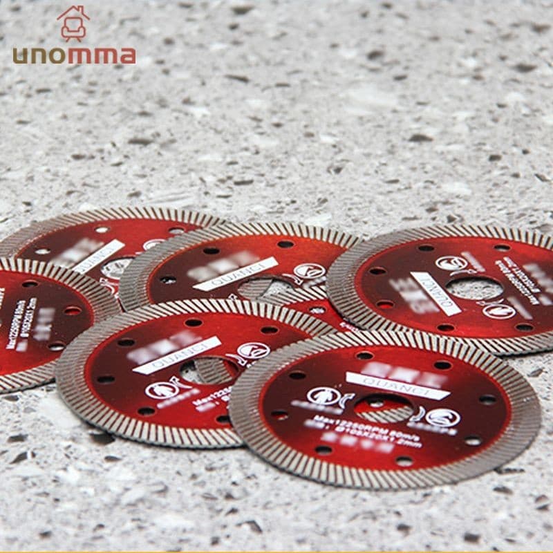 แผ่นตัด ใบตัดกระเบื้อง 2 in1 ใบตัดกระเบื้อง/ใบตัดเพชร/ใบตัดแกรนิตโต้ unomma รูปที่ 5