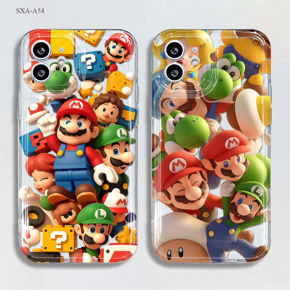 โปร่งใส เคส For Samsung Galaxy A15 A14 A13 A12 A11 A10S A06 A05 A05S A04 A04S A03 A03S M12 M11 เคสโทรศัพท์ เคสซัมซุง TK รูปที่ 1