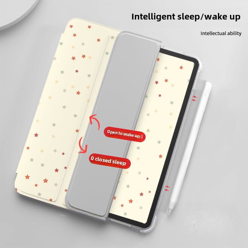 เคสtpuเหมาะสําหรับipad Gen 2022/2023 Gen 5/6/7/8/9 Air1/2/3/4/5 M1/2 Min4/5/6 Pro11 2020/2021 Gen 10 2022 Graffiti Stars รูปที่ 7