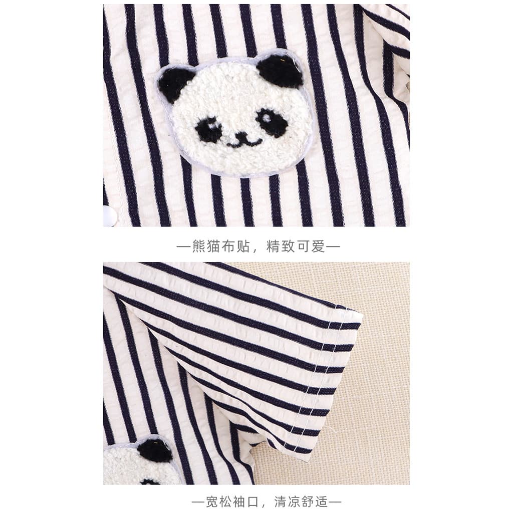 ฤดูร้อนสไตล์ใหม่เสื้อสเวตเตอร์ถักทารกแรกเกิด Romper การ์ตูน Folio Jumpsuit คอกลม Romper รูปที่ 8