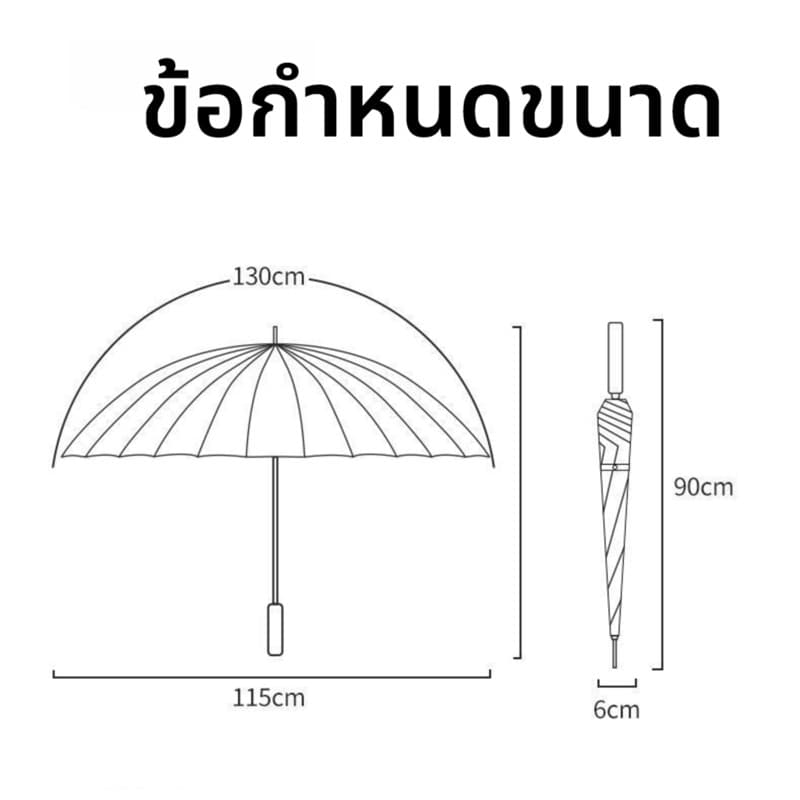 ร่มกันUV ร่มพับขนาดใหญ่ กันฝนได้มากถึง Umbrella กันแดด ร่มกันฝน กันยูวี รูปที่ 4