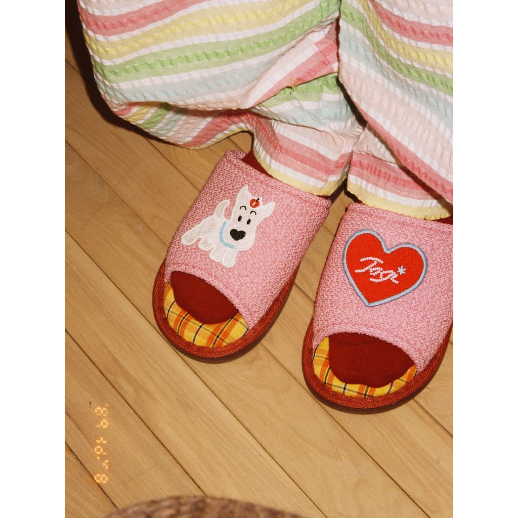 Tagi. Soft Home Slippers Home Indoor Breathable Comfortable รองเท้าแตะใส่ในบ้านแบบนุ่ม รูปที่ 4
