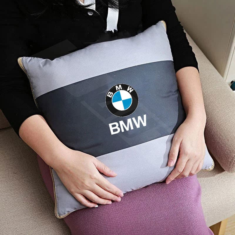 Multifnctional BMW รถผ้าห่มผ้านวมหมอนเอว Pad เครื่องปรับอากาศผ้านวมสําหรับ BMW G20 G30 G01 G02 G05 F48 F25 F15 F20 F30 F10 F45 E60 E90 E84 E85 E39 E46 Power รูปที่ 3