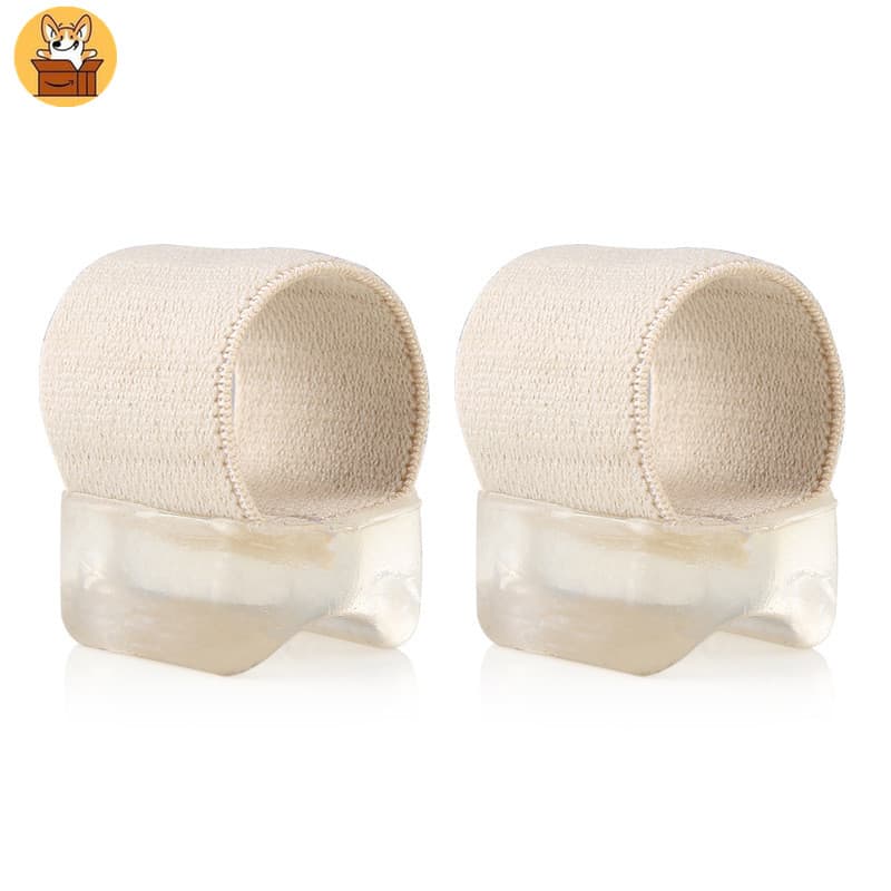 เครื่องแยกนิ้วเท้าเจล 2 ชิ้น: บรรเทาอาการปวดสําหรับตาปลา, การทับซ้อนกัน, และนิ้วเท้าค้อนพร้อมตัวเว้นวรรคนิ้วเท้า รูปที่ 8