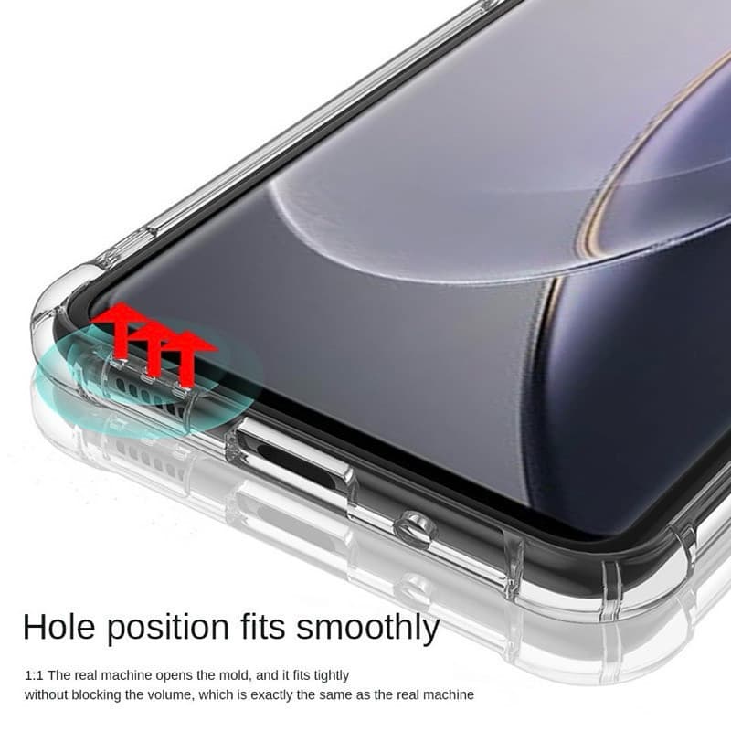 รุ่นใหม่ Honor/Huawei เคสใส กันกระแทก สำหรับ Honor X7C / X6B Huawei Nova9SE ตรงรุ่น 018 รูปที่ 3