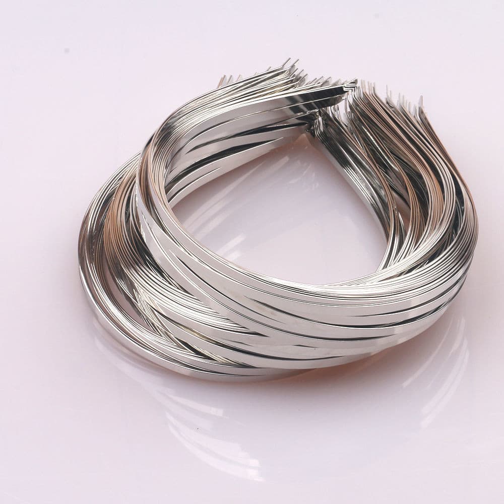 ห่วงผมโลหะ DIY Butterfly Knot สำหรับ Headbands รูปที่ 6