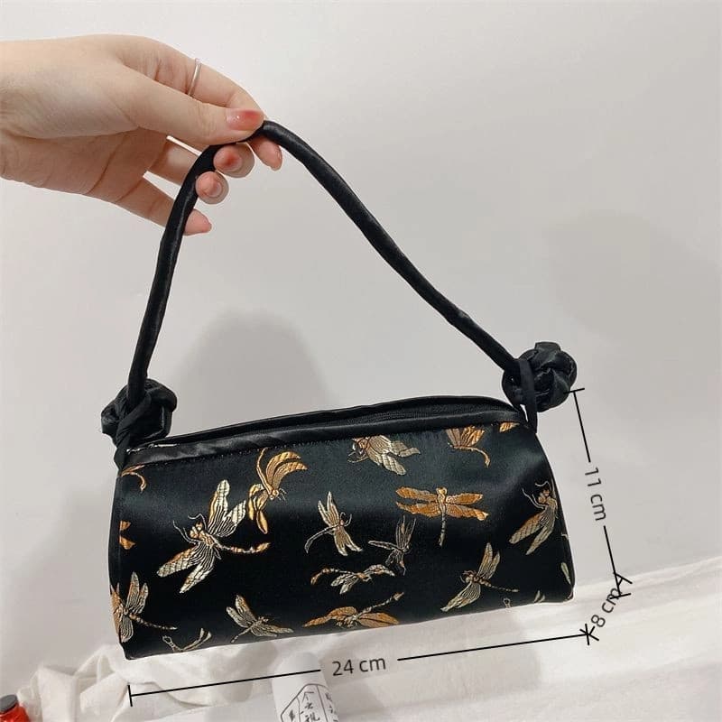 Clutch Niche All-Match Retro Handbag Handbag Small Bag รูปที่ 9