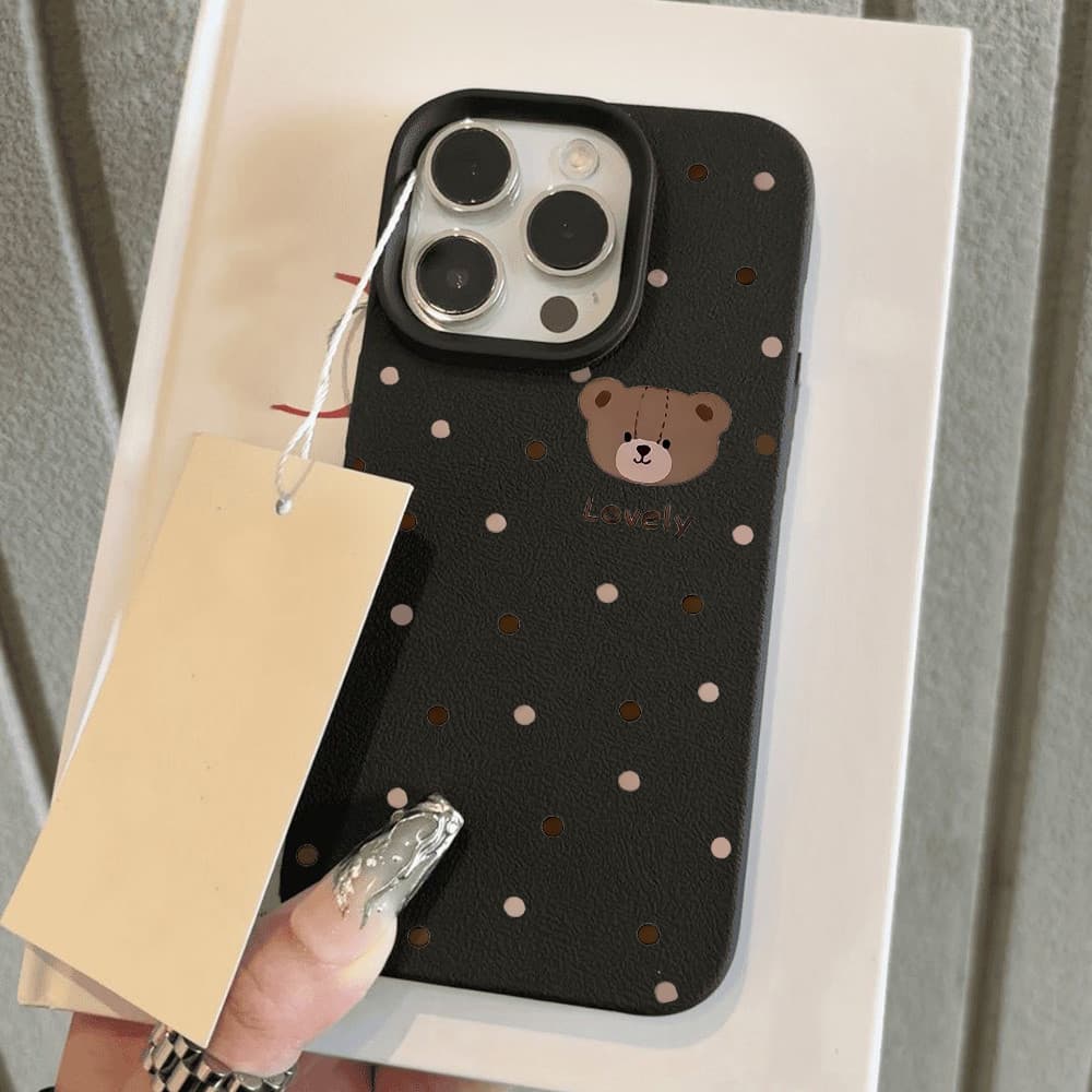 AK New! Ins เคสโทรศัพท์หนัง สำหรับ IPhone 11 12 13 14 15 16 Pro Max Xs Max XR 15 Pro Max 14 Pro Max รูปที่ 4