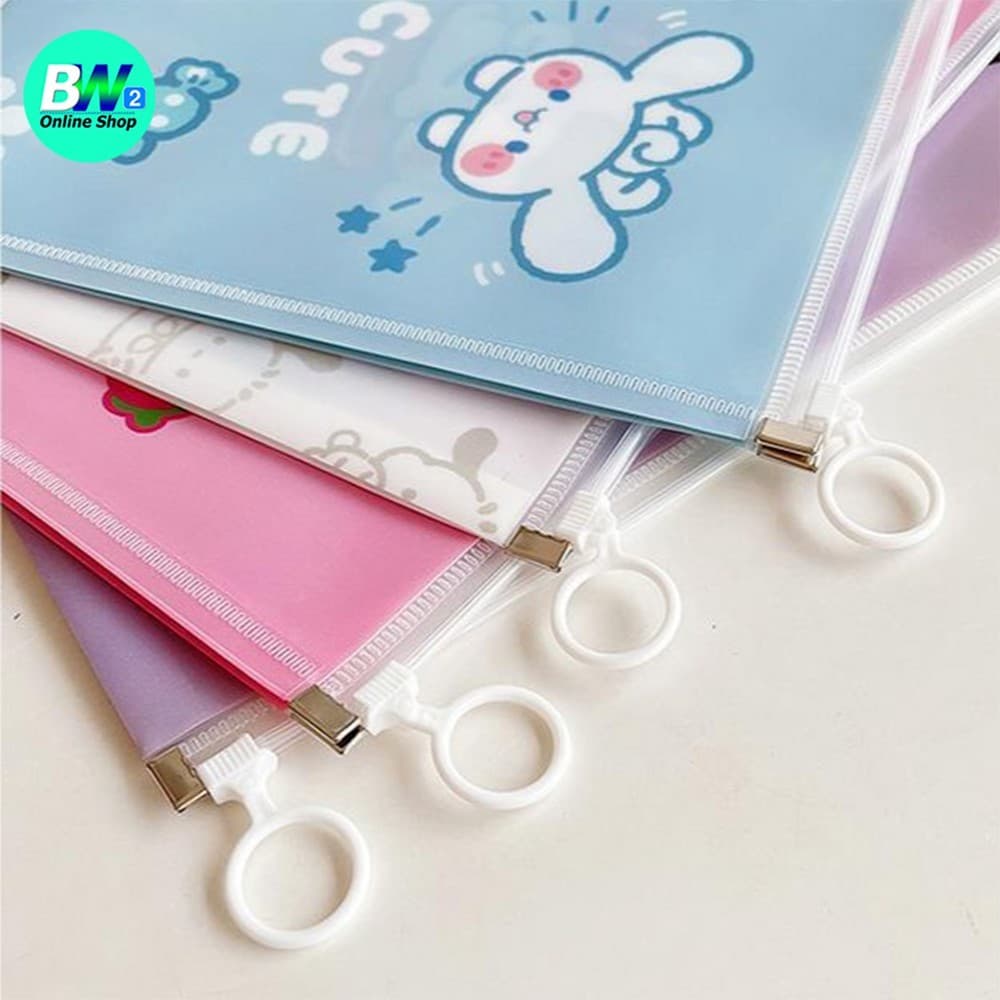 กระเป๋าซิปรูด ซองเครื่องเขียน กระเป๋าดินสอ ขนาด 17x21 cm รูปที่ 4