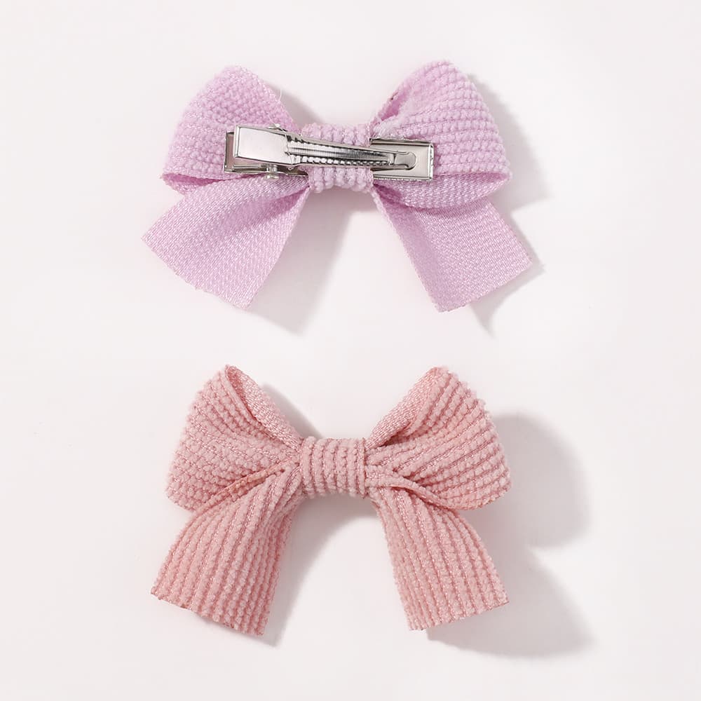 10ชิ้น/เซ็ต สีโบว์กิ๊บเด็กเจ้าหญิงกิ๊บสาวน่ารักผมหางม้าคลิปเด็กเครื่องประดับผม รูปที่ 7