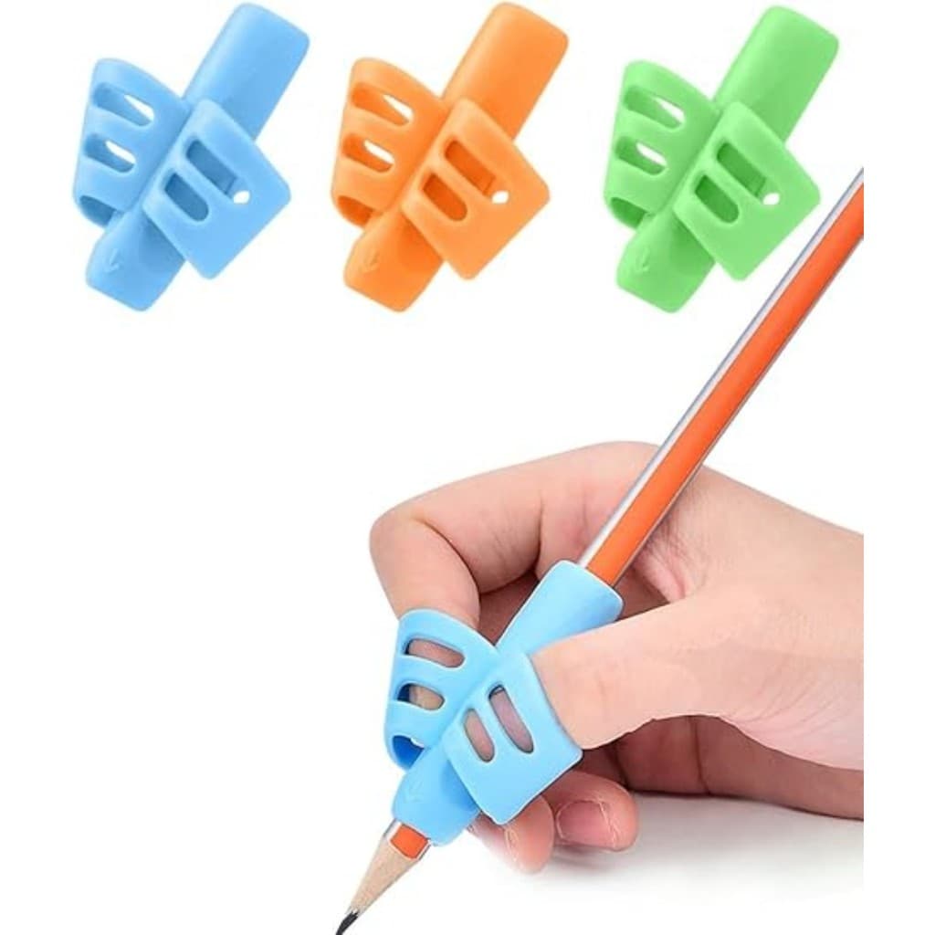 3PCS ที่จับดินสอสำหรับเด็ก ที่จับดินสอสำหรับเขียนลายมือ การแก้ไขท่าทาง อุปกรณ์ช่วยสอนสำหรับเด็กก่อนวัยเรียน รูปที่ 8
