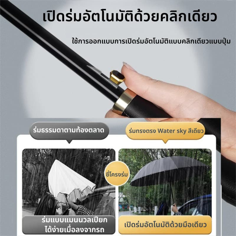 ร่มกันUV ร่มพับขนาดใหญ่ กันฝนได้มากถึง Umbrella กันแดด ร่มกันฝน กันยูวี รูปที่ 5