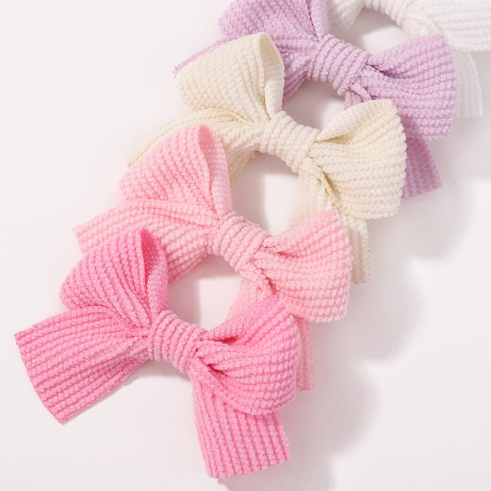10ชิ้น/เซ็ต สีโบว์กิ๊บเด็กเจ้าหญิงกิ๊บสาวน่ารักผมหางม้าคลิปเด็กเครื่องประดับผม รูปที่ 8