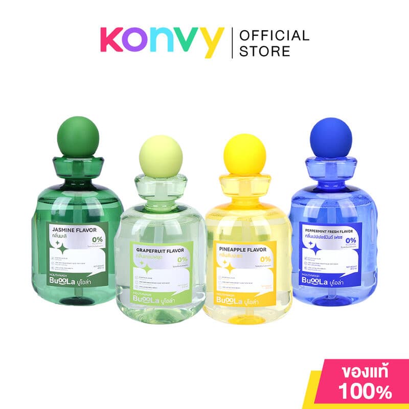 BuooLa Mouthwash บูโอล่า น้ำยาบ้วนปาก 410ml รูปที่ 1