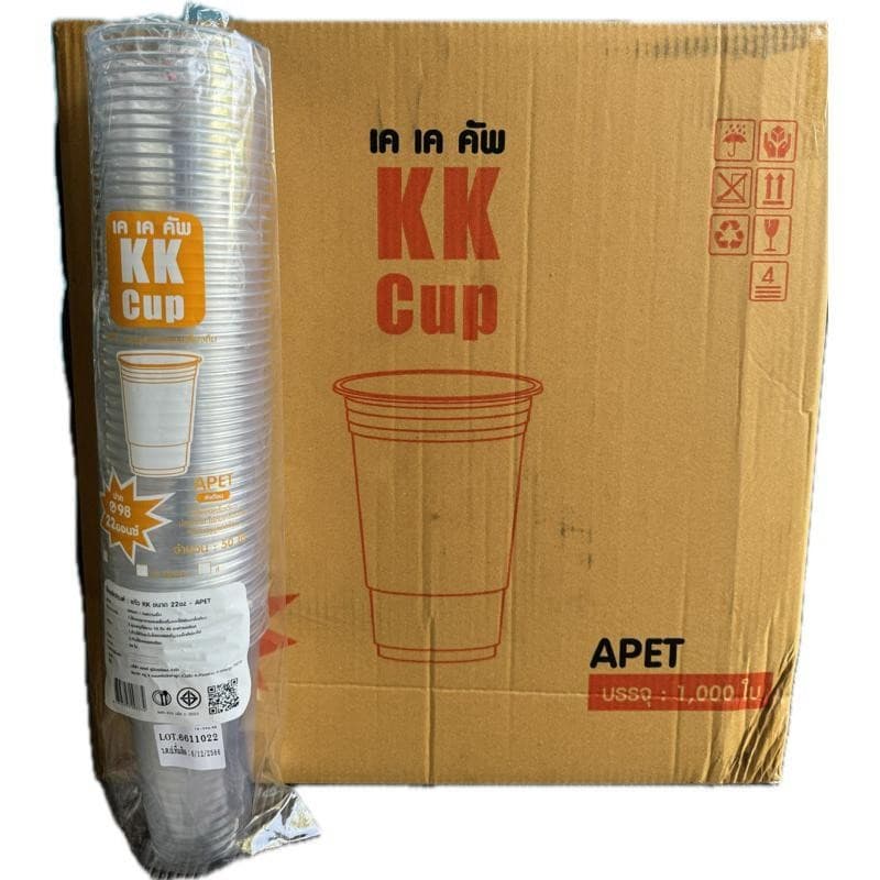 แก้ว PET KK/3A ปาก 98 14oz 16oz 20oz 22oz ยกลัง 1000ใบ รูปที่ 5