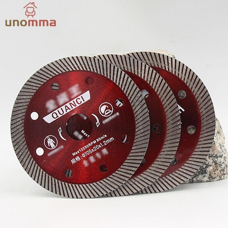 แผ่นตัด ใบตัดกระเบื้อง 2 in1 ใบตัดกระเบื้อง/ใบตัดเพชร/ใบตัดแกรนิตโต้ unomma รูปที่ 1