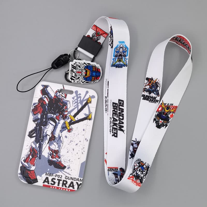 อะนิเมะ GUNDAM Work Card Holder Lanyar กัปตันอเมริกา Batman Superman Lanyard แขวน Drop ของขวัญ รูปที่ 8