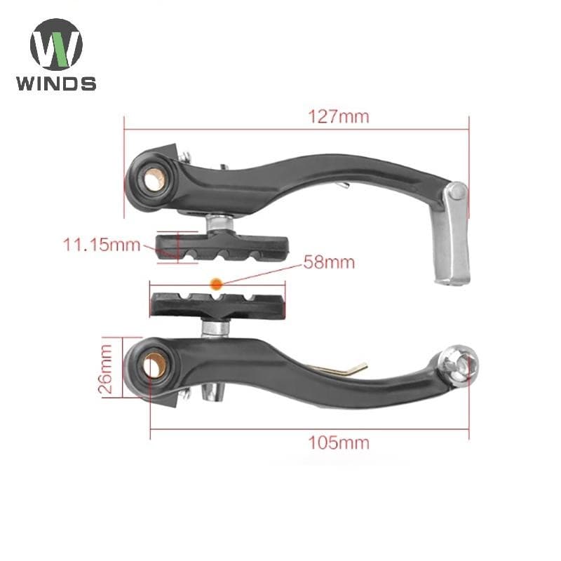 ODS จักรยานเสือภูเขา V-Brake อลูมิเนียมอัลลอยด์ อุปกรณ์เสริม อุปกรณ์ปั่นจักรยาน รูปที่ 6