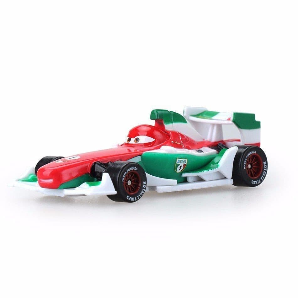 Disney Pixar Cars ของเล่น Lightning McQueen Mater Jackson Storm Sally Ramone 1:55 โลหะผสมDiecast Gliding รถเด็กของขวัญคอลเลกชัน รูปที่ 6