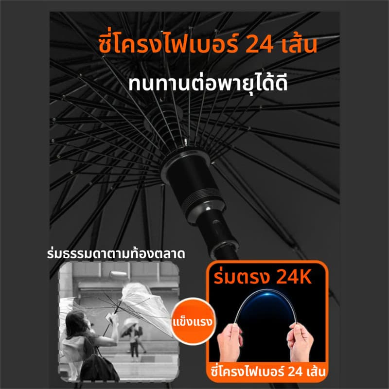 ร่มกันUV ร่มพับขนาดใหญ่ กันฝนได้มากถึง Umbrella กันแดด ร่มกันฝน กันยูวี รูปที่ 9