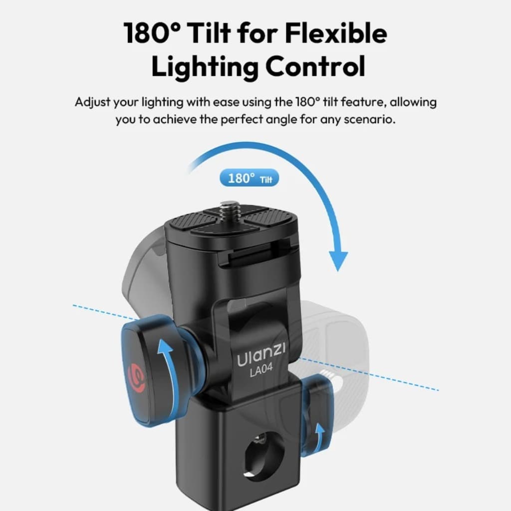 Ulanzi LA04 Light Stand Adapter อะแดปเตอร์ ต่อขาตั้งไฟ ไฟสตูดิโอ กล้อง DSLR Mirrorless แฟลช รูปที่ 5