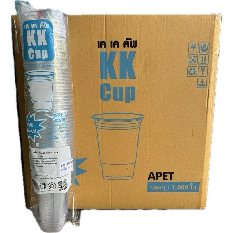 แก้ว PET KK/3A ปาก 98 14oz 16oz 20oz 22oz ยกลัง 1000ใบ รูปที่ 4