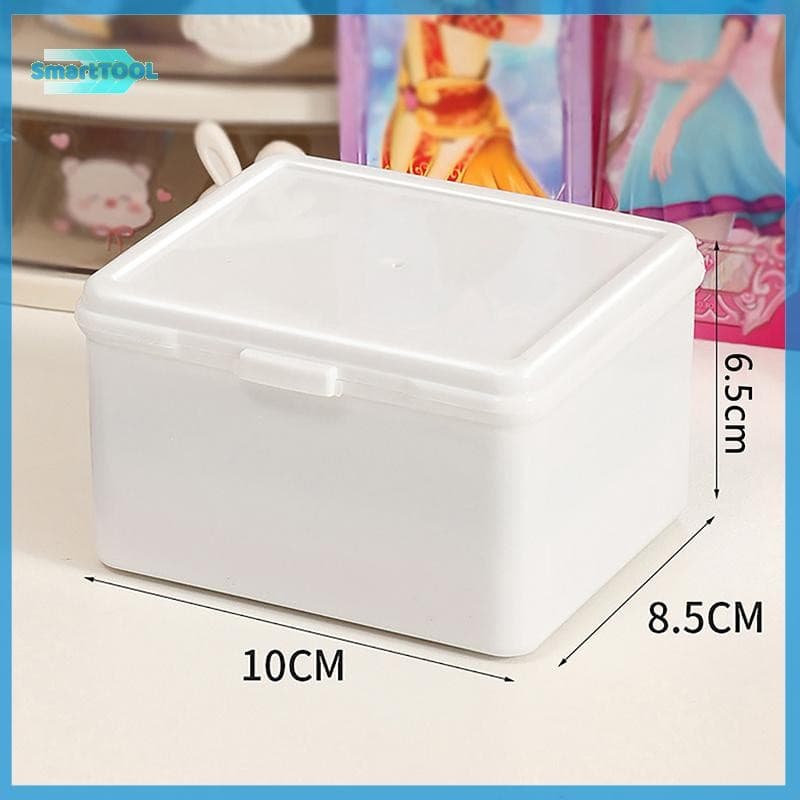UTZN> กล่องเก็บของโปร่งใสเกาหลีการ์ด Photocard กล่องเก็บของ Photo Card Organizer Classification Flip Box ใหม่ รูปที่ 5