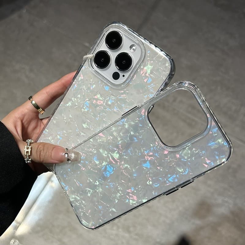 เคสไอโฟน13 For IPHONE 11 12 14 15 16 Pro max 14 15 Plus XR XSMAX 7PLUS เคสโทรศัพท์โฮโลแกรมสะท้อนแสงเลเซอร์ระดับพรีเมี่ยม รูปที่ 9