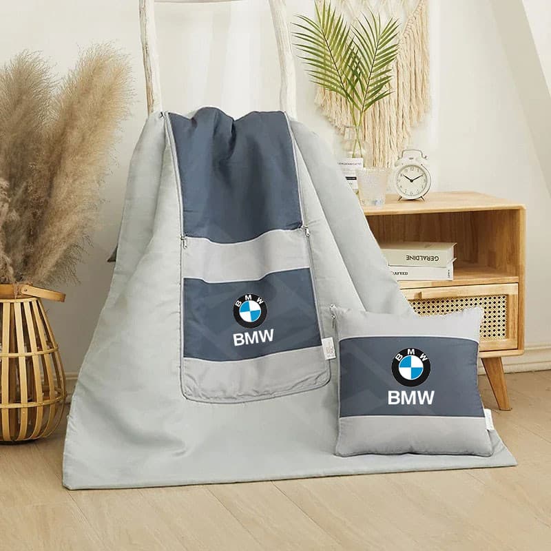 Multifnctional BMW รถผ้าห่มผ้านวมหมอนเอว Pad เครื่องปรับอากาศผ้านวมสําหรับ BMW G20 G30 G01 G02 G05 F48 F25 F15 F20 F30 F10 F45 E60 E90 E84 E85 E39 E46 Power รูปที่ 6