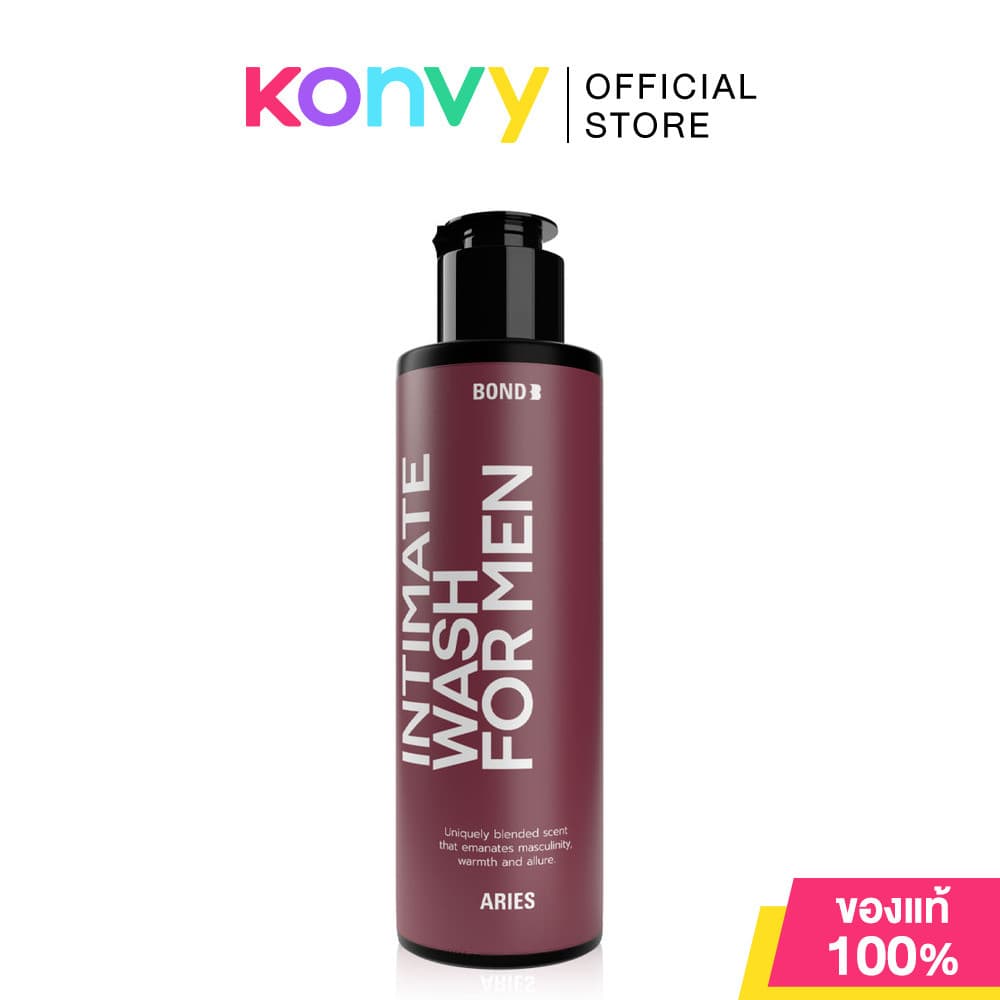 BOND Men's Intimate Wash บอนด์ ผลิตภัณฑ์ทำความสะอาดเฉพาะที่สำหรับผู้ชาย 130ml รูปที่ 2
