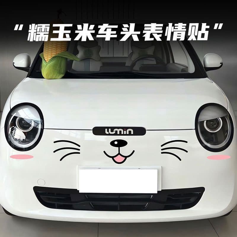 สติ๊กเกอร์หน้ารถ CHANGAN LUMIN อุปกรณ์ตกแต่งรถ ชุดแต่งรถ รุ่น BU34 รูปที่ 4
