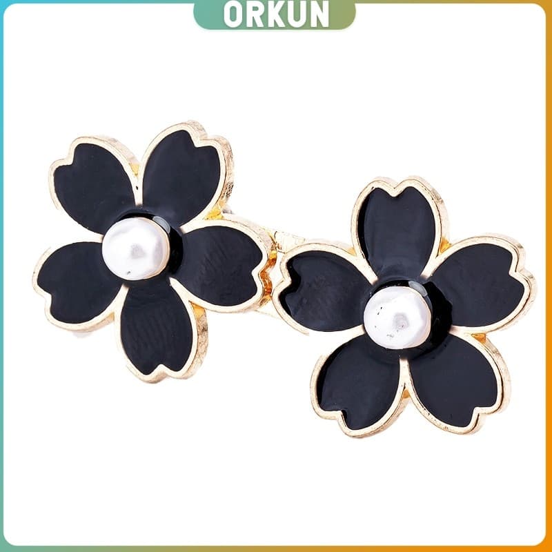 Orkun ตะขอปรับเอวกางเกง กระโปรง หัวเข็ม ลายดอกไม้/แมว/กระต่ายน่ารัก 1 ชิ้น Waist buckle รูปที่ 9